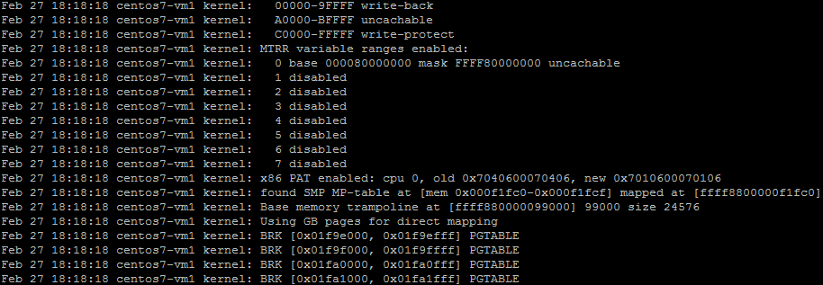 Journalctl sytemd output