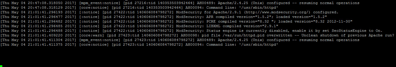 Install ModSecurity With Apache On CentOS